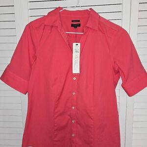 NWT size 2P Talbot's button down blouse.